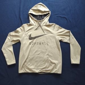 Nike softball grey hoodie